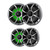Wet Sounds RECON 6 RGB Silver 6.5in Marine Speakers 4 Pack