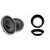 Cicada Audio CXX65.4 5.25 to 6.5 Speaker Adapter Kit for 98-13 Harley HD