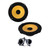 Diamond Audio DMDX65 w/ 6.5" Speaker Pods Compatible with Wrangler JL 2018-UP, Gladiator 2020-UP