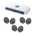 JL Audio M6 Gunmetal Sport Marine Audio System – 6 M6 6.5" Speakers with MV600/6i DSP Amplifier