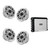 JL Audio M6 Sport White Marine Audio System – 4 M6 6.5" Speakers with Fusion SG-DA41400 4-Channel Amplifier