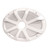 Memphis Single 6x9in LED Speaker White DIY Boom Box Kit