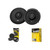 JBL STAGE368F 6.5” 2-Way Coaxial Speaker No Grille with Stinger RKFR6 Roadkill Fast Rings 6" & 6.5" and RKXSK 2pcs. 10" x 12" Sheets Roadkill Expert Speaker Kit