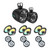Diamond Audio HXM65F4 & POD10F4B (6) 6.5" Marine Speakers and (2) 10" Towers