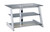 Bell'O AVS-422T - 3-Shelf TV Stand for TVs up to 42" - Titanium Metallic