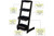 Bell'O AT-423B - 4-Shelf Audio Tower - Black