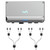 Modus MZA-8M 8-Channel Marine Amp with 4M Multi-Zone RCA Cable