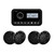 Modus MX12 Receiver with 4 Pack GX-65B Marine Speakers Bluetooth Boat Bundle