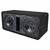 Memphis PRXE12DFT Dual 12in LED Loaded Sub & PRX800.1V2 Amp 4GA Kit