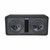 Memphis PRXE12DFT Dual 12in LED Loaded Sub & PRX800.1V2 Amp 4GA Kit