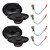 Rockford 6x8 Ford F-250/F-350/F-450/F-550 99-04 4-Pack w/OEM Harness