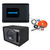Memphis PRXE12SFT 12in LED Loaded Sub & PRX800.1V2 Amp 4GA Kit