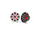 Kicker KM8 8-Inch (200mm) Marine Coaxial Speakers with 1-Inch (25mm) Tweeters, LED, 4-Ohm,Charcoal and White Grilles - Used, Very Good