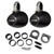 JL Audio (2 Pair) M3 6.5" Sport Grill Gunmetal Speakers & 12KMTES Black Tower Enclosures