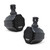 Alpine SPV-65RGB-CAN 6.5” Cage-Mounted Universal Weather-Resistant Coaxial RGB LED Speaker Pods with Amp, Source & Led Remote