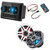 Clarion CMM-30 Marine Source Unit Color LCD Display with CMSP-651RGB-SWG 6.5-inch Premium Marine Coaxial Speakers, Sport Grilles RGB LED & Lighting Remote