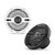 Clarion Classic Grill UTV 6.5" Marine Speaker Bundle including White & Black speaker grills, SSV Works 6.5" speaker pods and 2.0" cage mounts