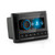 Clarion CMM-30 Marine Radio and CMSP-651RGB-SWG Marine 6.5" LED Speaker bundle including CMR-L1 LED controller