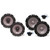 Alpine SXE-1751S 6.5" 220w Component+6.5" 220w 2-Way Car Audio Coaxial Speakers