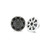 Kicker KM65 6.5-Inch (165mm) Marine Coaxial Speakers with 3/4-Inch Tweeters, 4-Ohm, Charcoal and White Grilles