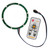 Memphis Audio 1 Pair of MXA82TW 8" Wake Tower Speakers, White With Swivel Mounting Clamps with LED Controller and Remote