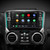 Alpine i509-WRA-JK 9" Multimedia Receiver w/ SPV-10TW-WRA, SBV-10-WRA Under Seat Subwoofer, KTA-30MW Amp compatible with Wrangler 4-Door (JKU) 2007-2018