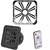 Kicker 45L7R102 L7R 10-Inch (25cm) Subwoofer, Dual Voice Coil, 2-Ohm w/ Chrome LED Grill & Remote Bundle