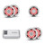 Rockford Fosgate TM1000X5AD 5 Channel Marine Amplifier with 2 Pairs of M1-65 6.5” Color Optix Marine 2-Way Speakers and 1 M1D4-12 12" Color Optix Marine Subwoofer