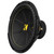 Kicker 50CWCS154 CompC 15" Subwoofer, Single 4-Ohm with CXA12001 Amp Bundle ( Includes Bass Knob )