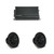 Kicker (2) 50CVX124 CompVX 12" Sub, Dual 4-Ohm & 46CXA12001 Amplifier
