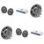 High-Output JL Audio DSP Marine Audio System – M7 12" Subwoofers, M6 7.7" Gunmetal Sport Speakers, MV800/8i DSP Amp & MV1000/1 Sub Amp