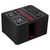 Kicker 47QL7R122 12-Inch (30cm) Loaded Ported Quad Box, 2-Ohm w/ CXA1200.1 Amp & Bass Knob Bundle