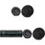 Kenwood eXcelon KDC-X705 Bluetooth HD radio Dual rear USB single DIN CD receiver with 2 Pairs of Kenwood KFC-1696PS 6-1/2" 2-Way Speaker System