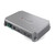 Hertz HMD1 High Power Marine Mono Amplifier with 1 HMS 10 S-LD-G 10" 4-Ohm Marine Subwoofer with RGB LEDs, Gray Sport Grille