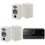 Focal Vestia No1 Light Wood Bookshelf Speakers, Pair, with RX-A6A Receiver Bundle