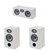 Focal Vestia N1 Bookshelves (Light Wood) Pair And Focal Vestia Center Channel
