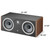 Focal Vestia N1 Bookshelves (Dark Wood) Pair And Focal Vestia Center Channel And Center Channel Stand