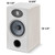 Focal Bundle: Vestia No1 Bookshelf Speakers, Pair, Light Wood + RX-V6ABL 5.2-Channel AV Receiver