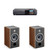 Focal Bundle: Naim Uniti Star All-in-One Network Streamer, DAC & Amplifier + a Pair of Vestia No1 2-Way Bookshelf Speakers, Dark Wood
