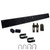 Wet Sounds Stealth 10 ULTRA HD All-in-one Amplified Soundbar with Remote - Black and UTV Mounting Kit, Slider Brackets and Round 1.75" Tube Clamps