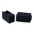Wet Sounds Stealth 10 ULTRA HD All-in-one Amplified Soundbar with Remote - Black and UTV Mounting Kit, Slider Brackets and Round 1.75" Tube Clamps