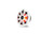 Kicker KM65 6.5-Inch (165mm) Marine Coaxial Speakers with 3/4-Inch Tweeters, LED, 4-Ohm, Charcoal and White Grilles