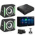 Alpine ILX-W670 Receiver & (2) S2-SB12 PrismaLink™ S2-Series 12" subwoofer Built-In RGB lighting & S2-A60M Amplifier w/ Rux Bass Knob Bundle