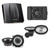 Alpine PXE-C80-88 OPTIM8 8-Channel Hi-Res DSP Amplifier w/ SS-SB10 Subwoofer, S2-S69C & S2-S50 Bundle