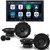 Alpine ILX-W650 Digital Indash Receiver with Alpine S-S65C Type S 6.5" Component and S-S50 5.25" Coax