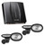 Alpine PXE-C80-88 OPTIM8 8-Channel Hi-Res Digital Sound Processor Amplifier w/ (2) S2-S69C Component Bundle