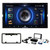 Alpine ILX-W670 7-Inch Receiver + PAC RPK4-GM2301 04-08 Chevy Malibu 05-08 Pontiac G6 Kit + Back up Camera and License Plate Frame