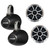 Wet Sounds XS-65i-B 6.5" 60 Watt RMS Speakers with Kicker KMTES Black  Tower/Roll Bar Enclosures