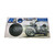 ATG4 Marine 4-Channel Amp + (2) Pairs 6.5in MOTO Weatherproof Speakers