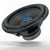 ATG212LBX Dual 12in Loaded Ported Enclosure + TS1000.1D Amp + 0 Gauge Kit